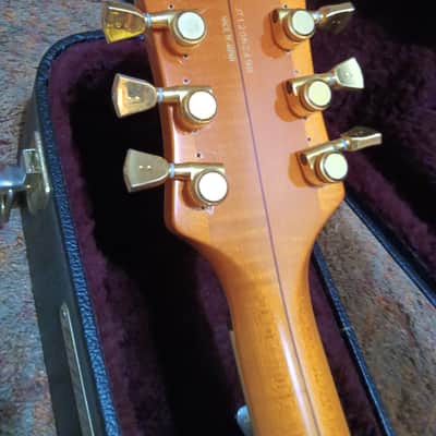 Gretsch G6120T-55 Vintage Select 2012 Chet Atkins Hollow Body with Bigsby Vintage Orange Stain image 6
