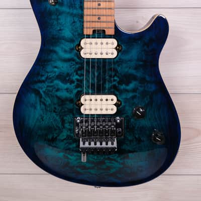 EVH Wolfgang Special QM, Baked Maple Fingerboard, Chlorine Burst image 1