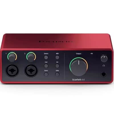 FOCUSRITE SCARLETT 4I4 (4th Gen) interfaccia audio image 3