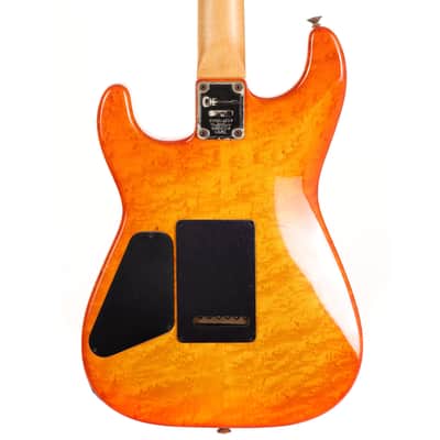 1983 Charvel San Dimas Birdseye Maple Body Sunburst image 6