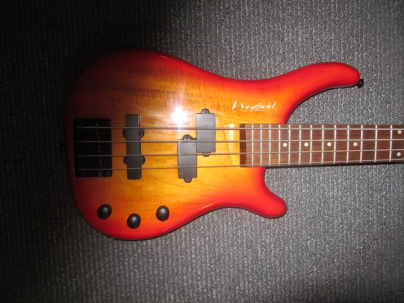 Vintage 1990s Westfield B6000 Small Bodied Bass Guitar image 1