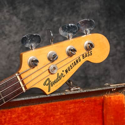 1967 Fender Mustang Bass - Dakota Red - OHSC image 3