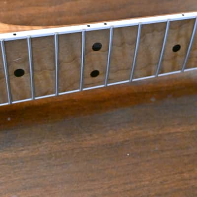 Warmoth Roasted Maple Gibson Scale Stratocaster Neck 2023 - Satin image 4