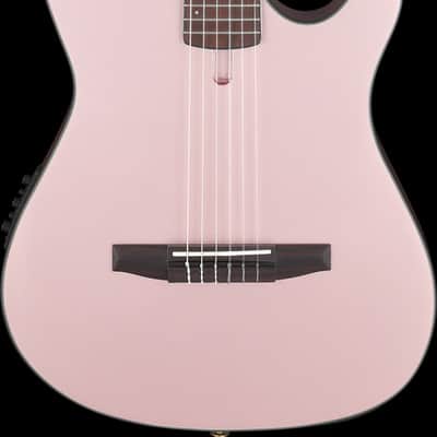Ibanez FRH10N Thinline Nylon Acoustic Electric Guitar - Rose Gold Metallic Flat (FRH10NRGF) image 13
