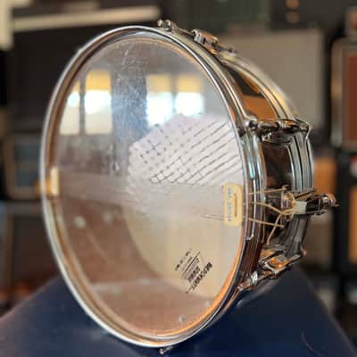 Ludwig Rocker Series Snare – 1980s – Black Badge – Chrome over Wood – Near Excellent Condition – Made in USA image 5