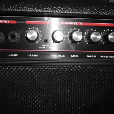 Crate GXT 100 1996 Black/ 200 Watt Prototype Rep Model image 2