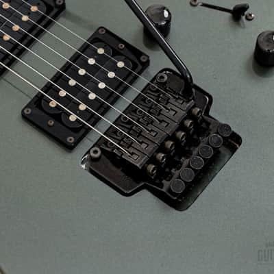 1997 Charvel Dinky HH DK24 Ikebe Limited Edition Gunmetal Gray w/ Floyd Rose, Japan image 8