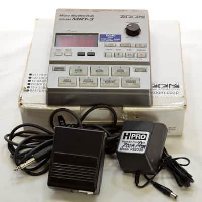 Zoom MRT-3 Micro Rhythm Trak Drum Machine + Power Supply + Footswitch image 1