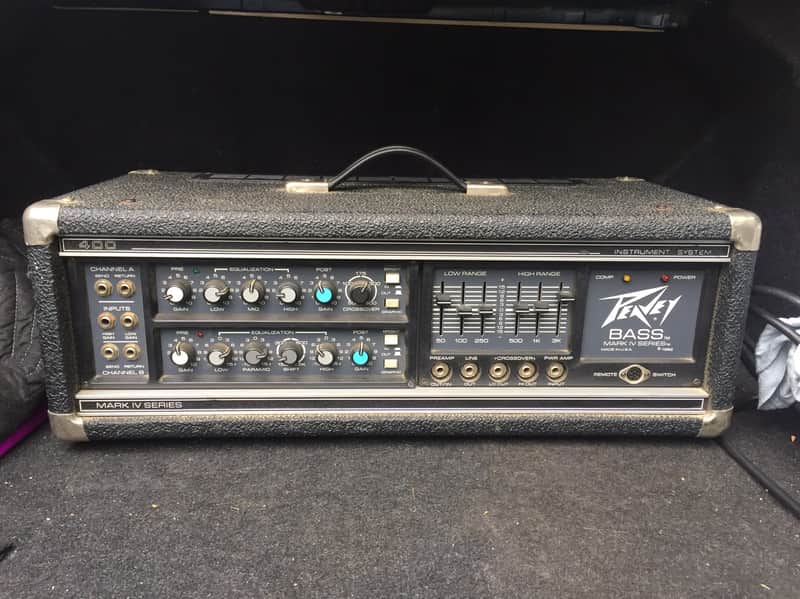 Peavey Bass Mark IV Series 400BH 300-Watt Bass Head image 1