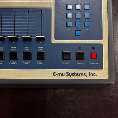 E-MU Systems SP-12 8-Voice Drum Sampler 1985 - 1987 - Blue image 7