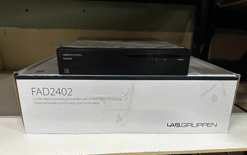 Lab Gruppen FAD2402 2-Channel Power Amplifier – High Power Install Series Amp - Excellent Condition image 1