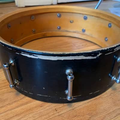 Ludwig Professional Standard 5”x14” 1930’s - Black Lacquer image 13