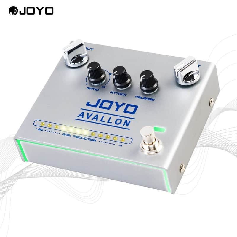 JOYO Compressor Guitar Pedal Dynamic Feedback Warm Tone For Electric Guitar Bass image 1