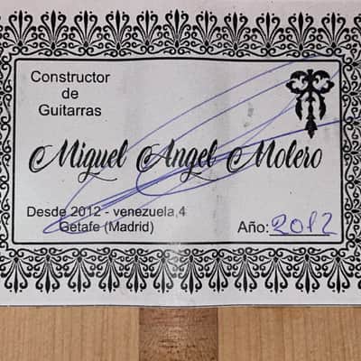 Miguel Molero 2012 "Flamenca Blanca" – a great sounding and easy playing modern flamenco guitar - check video! image 12