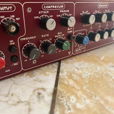 TL Audio Fat Funker Fatman Series Channel Strip 2000s - Red image 5