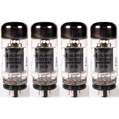 Sovtek 5881 / 6L6WGC Power Tube, Matched Quad with FREE 24-Hour Burn In. Brand New! image 1