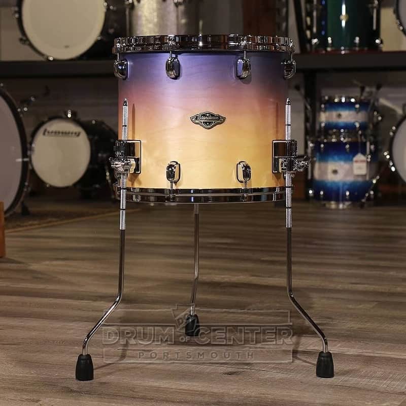 Tama Starclassic Walnut/Birch Floor Tom 14x12 Satin Atmosphere Fade image 1