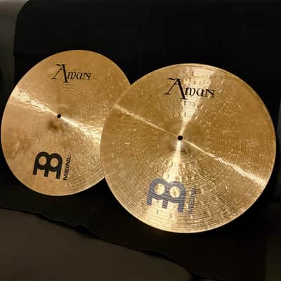 2x Meinl Amun 18” Powerful crashes, LIKE NEW image 1