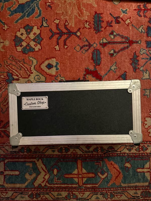 Maple Rock Custom Shop Pedalboard Flight Case Maple Rock Custom Shop Pedalboard Flight Case 2025 - Black image 1