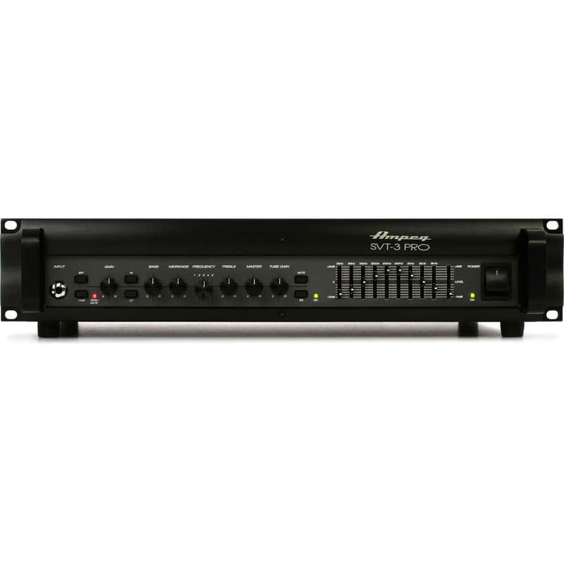 Ampeg SVT-3PRO 450-watt Tube Preamp Bass Head image 1