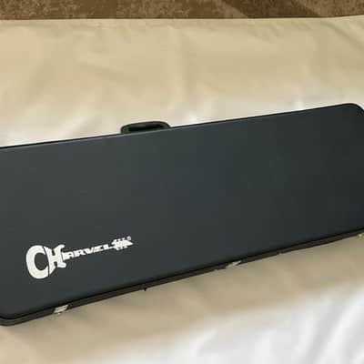 2010's Charvel Logo Pro Mod Stratocaster/Tele Black Tolex Hardshell Guitar Case & Keys image 2