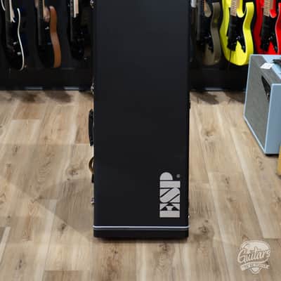 ESP E-II Eclipse BB Bold Binding EMG Guitar w/ Case – Black Satin (B-stock) image 12