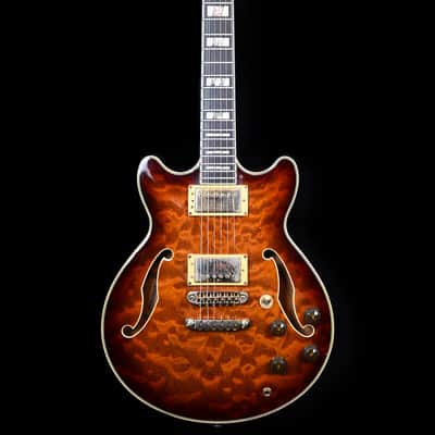 Ibanez AM200-AV Artstar from 1988 in Antique Violin with Case image 1