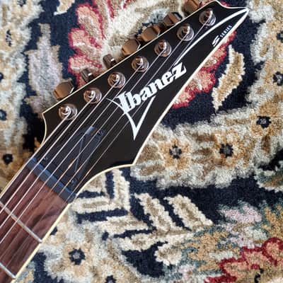 Ibanez S7721PB NTF 7 string electric guitar || S series hardtail 2015 image 3