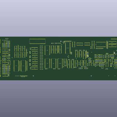 Bare PCB clone for SIEL Opera6 / DK600 / DK700 / KIWI