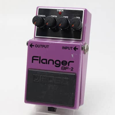 Boss BF-2 Flanger 1984-1990 (Green Label) Made In Japan | Reverb