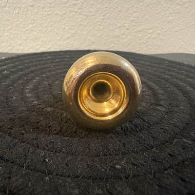 Vintage Rudy Muck Cushion Rim Gold Plated 15S Trumpet Mouthpiece image 6