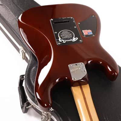 Fender American Deluxe Stratocaster QMT HSS Tobacco Sunburst 2005 image 7