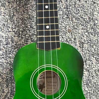 Savannah Soprano Ukulele - Green, Used. image 3