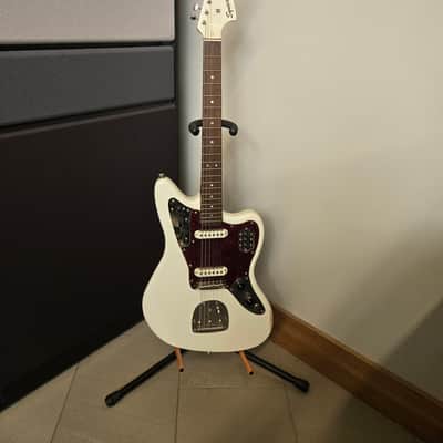 Squier Classic Vibe '60s Jaguar 2022 - Olympic White with Matching Headstock image 1