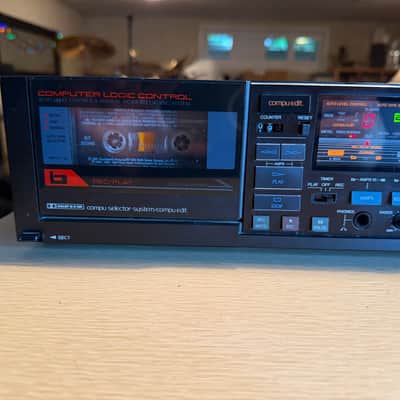 Sansui Stereo Double Cassette Deck D-75CW Extremely Rare Full Fresh Service Wow! image 5