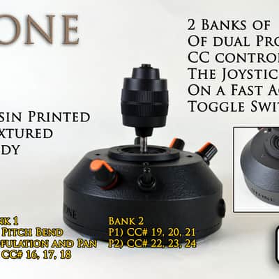 Midi Controller 3 Axis Joystick with USB C interface 2 Program Dual Mode controller plus 4 rotary encoders with key buttons image 2