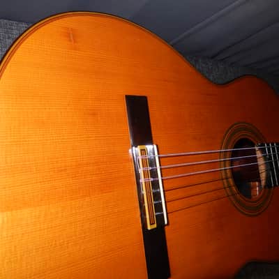 BARGAIN - KAZUO ICHIYANAGI No30 1987 - ROBERT BOUCHET CLASS CLASSICAL CONCERT GUITAR - SPRUCE/BRAZILIAN ROSEWOOD image 4