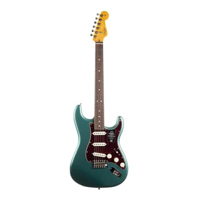 Fender American Professional Classic Stratocaster - Faded Sherwood Green image 2