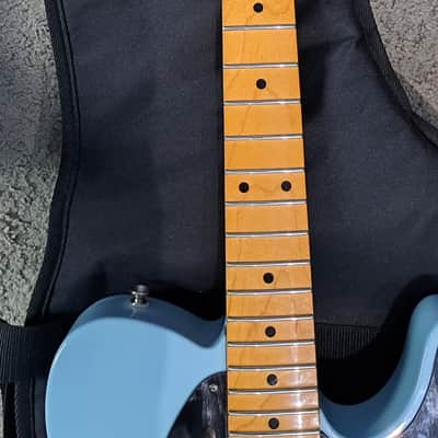 Fender Vintera '50s Telecaster with Maple Fretboard 2019 - 2023 - Sonic Blue image 7