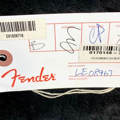Fender Telecaster Cabronita Limited Edition 2019 Butterscotch Blonde image 12