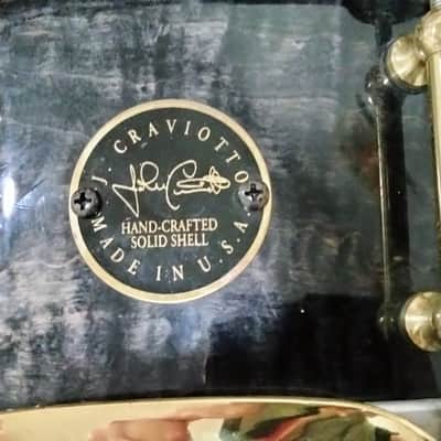 DW Craviotto Snare Drum single ply solid maple 14" x 5.5" image 1