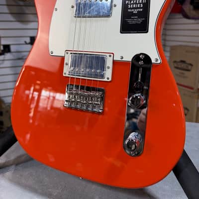 Fender Player II Telecaster HH - Coral Red & PLEK*D #125 image 3