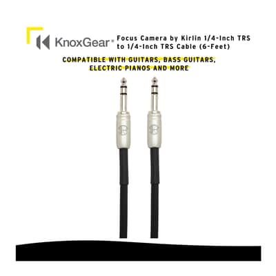 Knox Gear 1/4in TRS to 1/4inTRS Cable (6-Feet) image 12