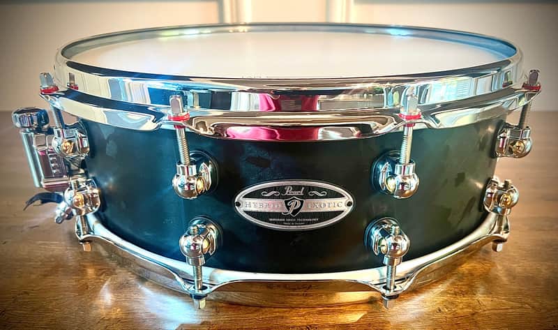Pearl HEP1450 Hybrid Exotic 14x5 VectorCast Snare Drum image 1