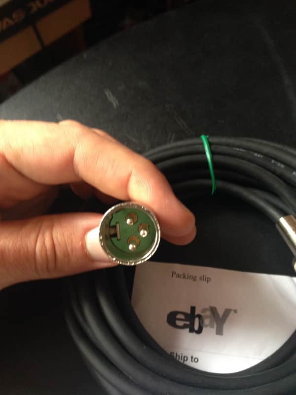 4 pin vintage microphone cable for EV 664 & other EV Mics & Shure
