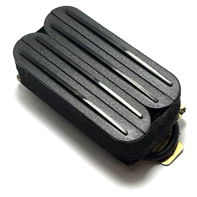 Dragonfire Quad Rail Humbucker Super Hot Blade Rail Pickup, Black w/ Black Rails image 3