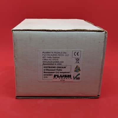 Used Plush FX Extreme Cream 2-Channel Overdrive Pedal image 6