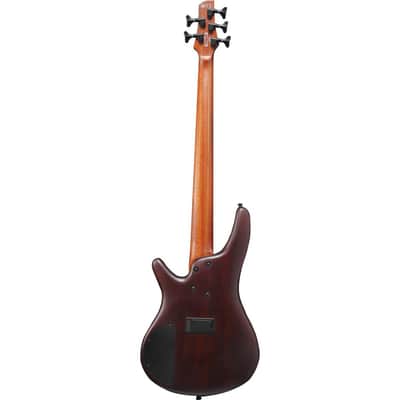 Ibanez SR505E SR Standard 5-String Electric Bass Guitar, Brown Mahogany Finish image 2