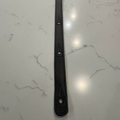 Minotaur Dave X Black Leather Guitar Strap Handmade in Europe New, David Gilmour image 5