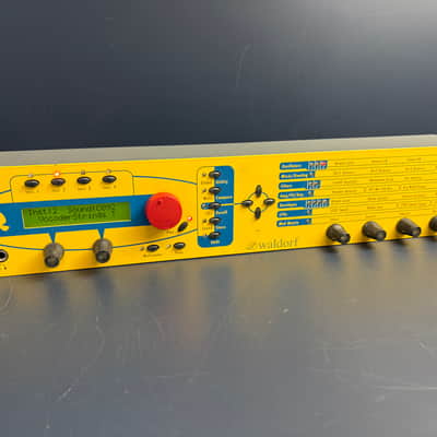 Waldorf Micro Q Rackmount Synthesizer 1999 - 2011 - Yellow